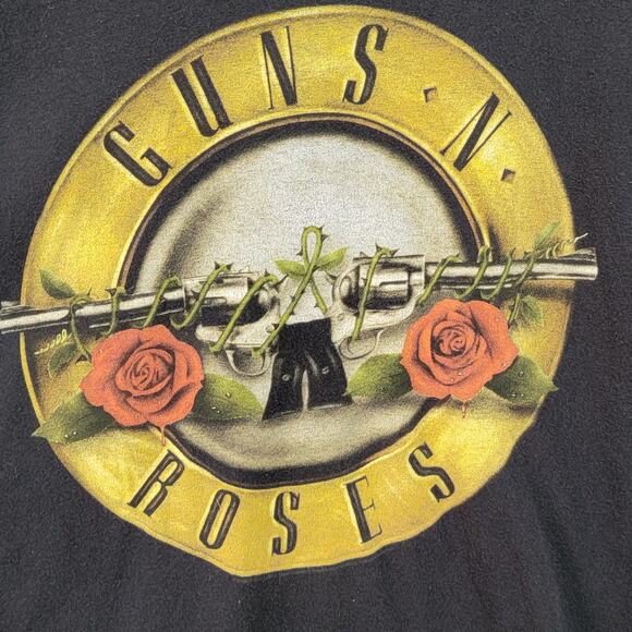 Bay Island Sportswear Guns N Roses Black T-Shirt Size Medium - Picture 4 of 6